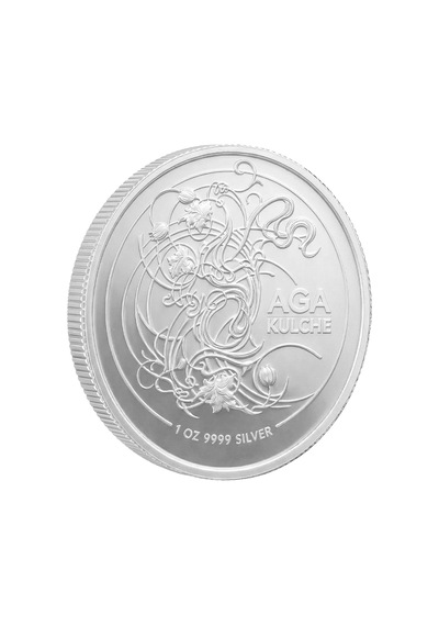 AgaKulche Mısır Tanrısı Gümüş Sikke Coin