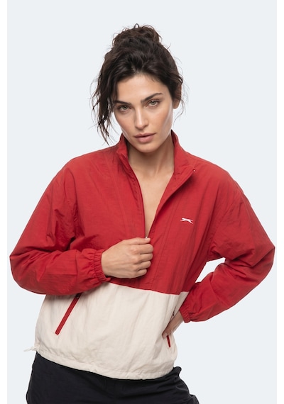 Slazenger Restored Kadın Kırmızı Sweatshırt