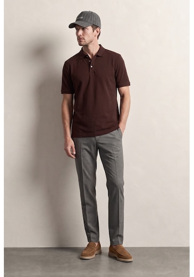 D'S Damat Ds Damat Regular Fit Pas %100 Pamuklu Uzun Ömürlü Kıvrılmaz Polo Yaka Nakışlı T-shirt 4hc14ort51000 Ps1