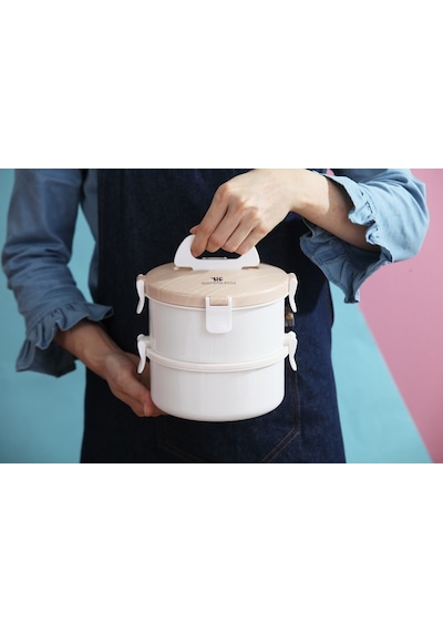 Vagonlife Ws-008 1600ml Pembe Çelik Saklama Kabı