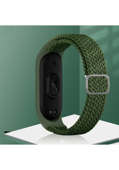 Xiaomi Mi Band 3 Uyumlu Krd-49 Örgü Frm Kordon Denim
