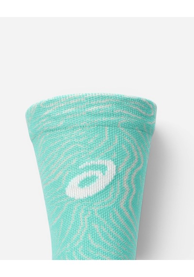 Asics Fujıtraıl Graphıc Crew Sock Yeşil Koşu Çorabı 3013b327-300