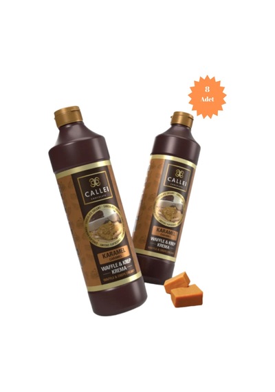 Callei Karamelli Waffle & Krep Sosu 8 Adet