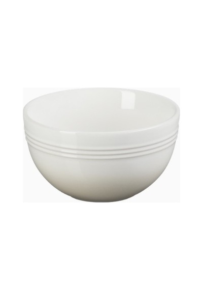 Le Creuset Coupe Snack Kasesi Modern Seramik Tasarım 12cm Krem