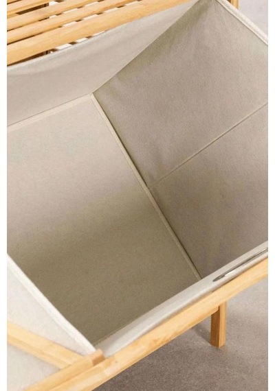 Bambu Xl Kirli Sepetli 3 Raflı Çok Amaçlı Banyo Düzenleyici Çamaşır Sepeti Organizer Db-0011 Diğer