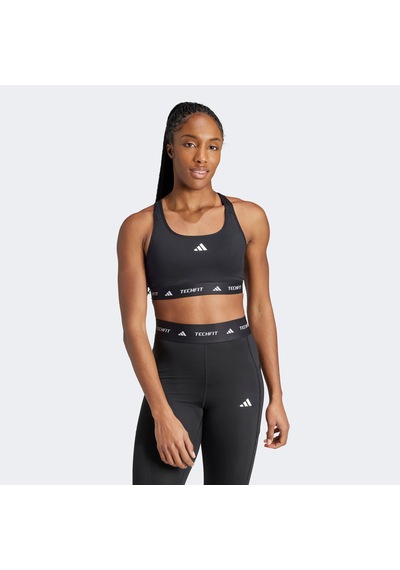 Adidas Techfit Kadın Siyah Antrenman Bra Jg1409 Siyah