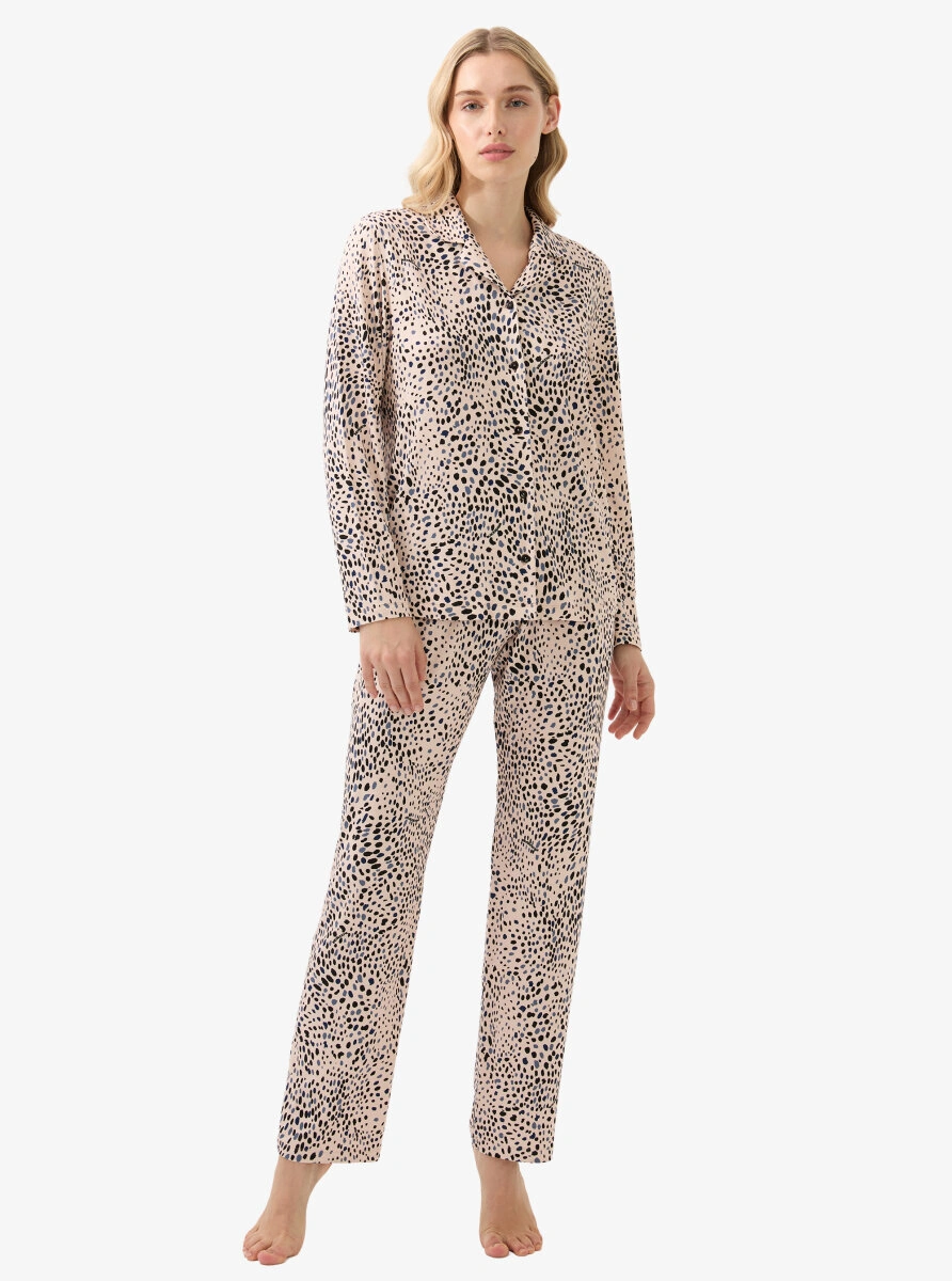 Blackspade Kadın Pijama Takımı 51918 - Baskılı Desenli