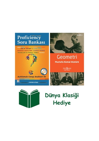 Proficiency Hazırlık Atlama Sınavı Soru Bankası + Geometri + Dünya Klasiği Hediye