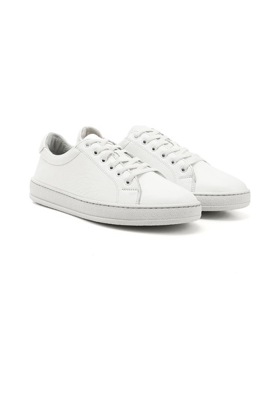 Gönderi(R) Gönderi R Kadın Beyaz Lastik Bağcıklı Hakiki Deri Sneaker Ddza83742037 Beyaz