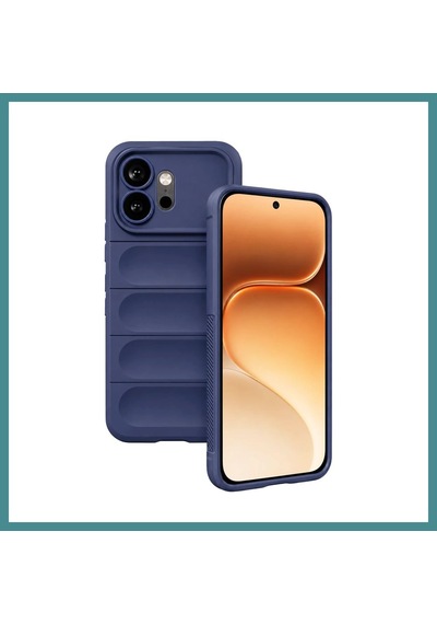 Trendexa Huawei Honor 600 Uyumlu Optimum Silikon - Lacivert Mac
