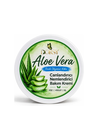 Nemlendirici Bakım Kremi Aloe Vera El Vücut Yüz Canlandırıcı Krem 150 Ml