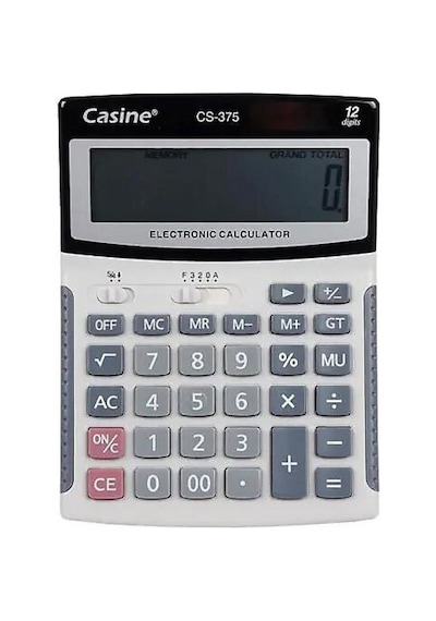 Casine Cs-375 Hesap Makinası Çok Renkli