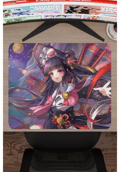 Yun Jin Genshin Impact Anime Oyuncu V3 - 48x40 Xl Gaming Mouse Pad Fare Altlığı