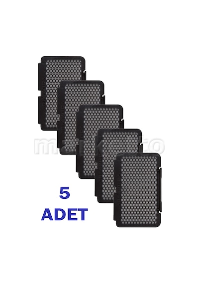 5 Adet Rowenta Ro 8333 Silence Force Multi Cyclonic Uyumlu Süpürge Hepa Filtresi