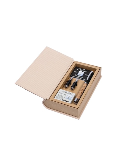 Online Vision Cork Classic Kaligrafi Seti Dolma Kalem 36786
