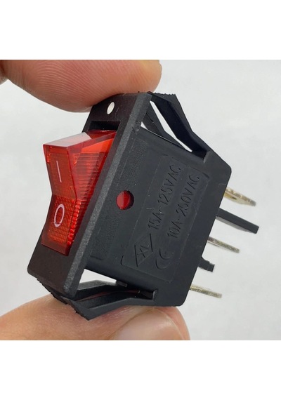 Ic-113-8 Tekli Anahtar Işıklı On-off 3p