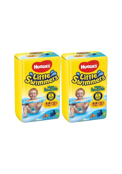 Huggıes Little Swımmers Mayo Bebek Bezi Beden:5-6 12-18kg 22 Adet 2'li