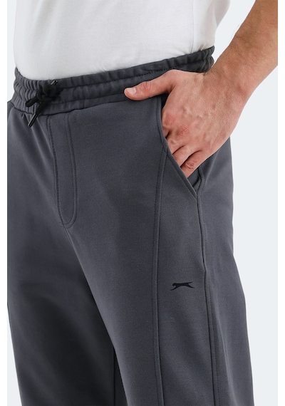 Slazenger Nacıo 2 Li Set Erkek Eşofman Altı Siyah - Antrasit