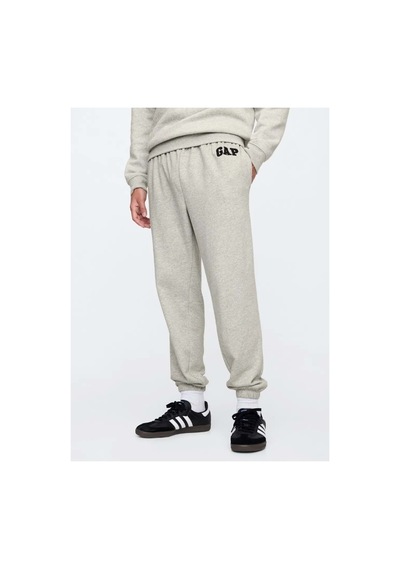 Gap V-frch Ft Herıtage Age Jogger Fransız Havlu Kumaş Jogger Erkek Eşofman Altı Gri