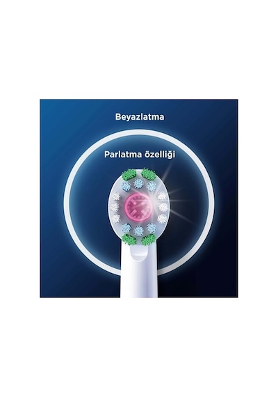 Oral-b 3d White X-filament Şarjlı Diş Fırçası Yedek Başlığı 4 Adet