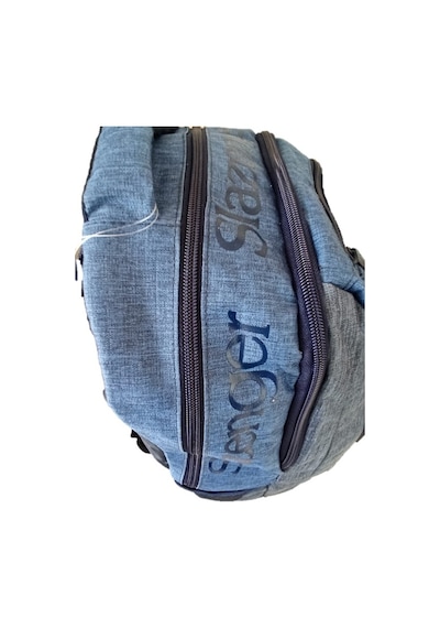 Slazenger Dört Bölmeli Sırt Çantası Baskılı Kolon Lacivert 21131