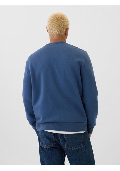 Gap V-lw Db Fleece Erkek Sweatshirt-8079 Lacivert