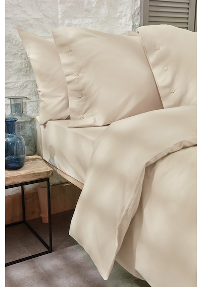 Yataş Bedding Plain Çift Kişilik Ranforce Nevresim Takımı - Bej