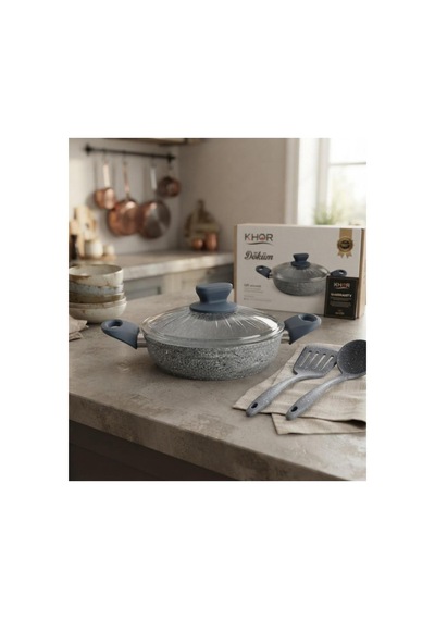 Khor Kapaklı Sahan Granit 20 Cm Gri