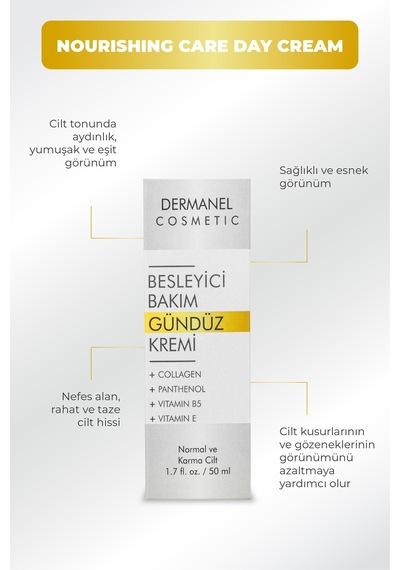 Dermanel Besleyici Bakım Gündüz Kremi 50 ML