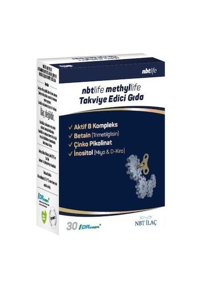 Nbtlife Methyllife Takviye Edici Gıda 30 Kapsül