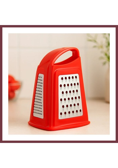 Storeşahin Trio Piramit Mutfak Rende 20 Cm Plastik Gövdeli Shn0720 Çok Renkli
