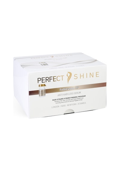 Perfect Shine Kadınlara Özel Saç Dökülmesi Önleyici Onarıcı Güçlendirici Yoğun Bakım Serumu 30x6ml Ampul Set