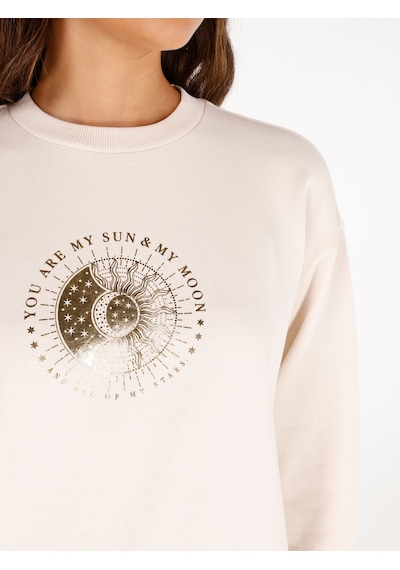 Colin's Colins Beyaz Kadın Sweatshirt Cl1070196 Q1.v2 Ofw Beyaz