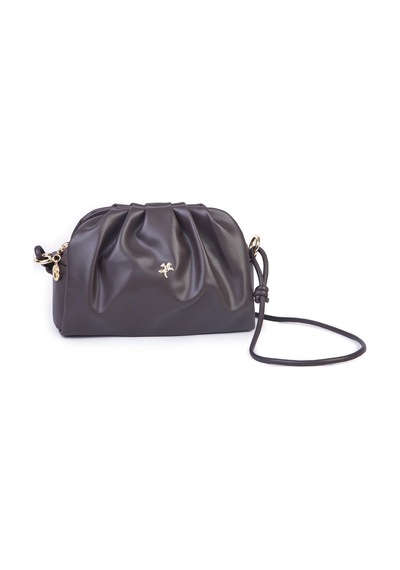 Nas Bag Mini Shopper Kadın Çapraz Çanta Kahverengi Kahverengı