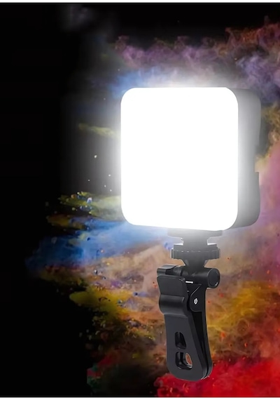 Selfie Işığı Tripod Işık 100 Ledli 3200k-6500k 5.5w Led Işık Rgb Kamera Telefon Uvinersal