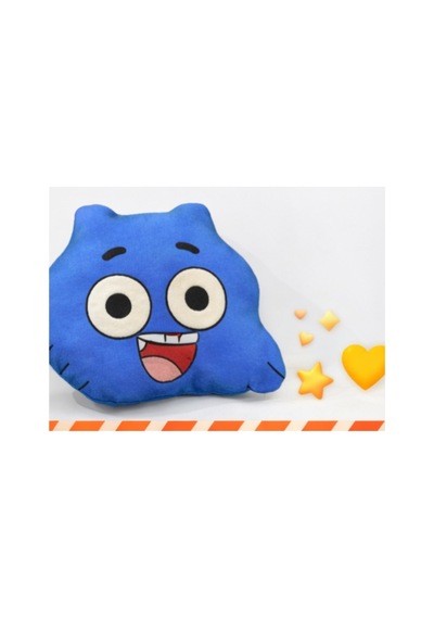 Gumball Peluş Yastık Oyuncak Mavi