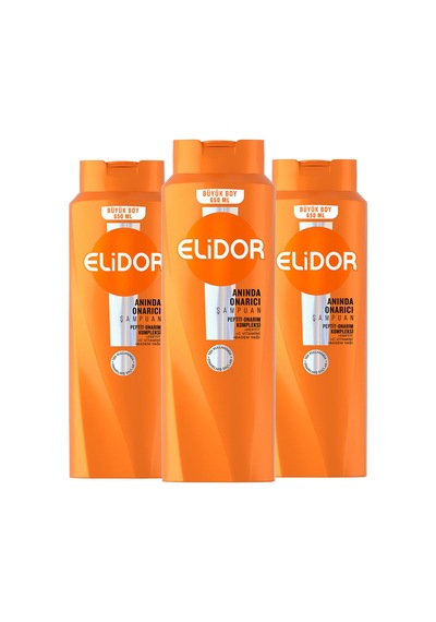 Saç Bakım Şampuanı Anında Onarıcı 650 Ml X3