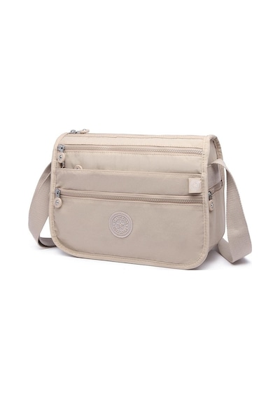 Smart Bags 1128 Krınkle Kumaş Postacı Çantası (Bej) Bej