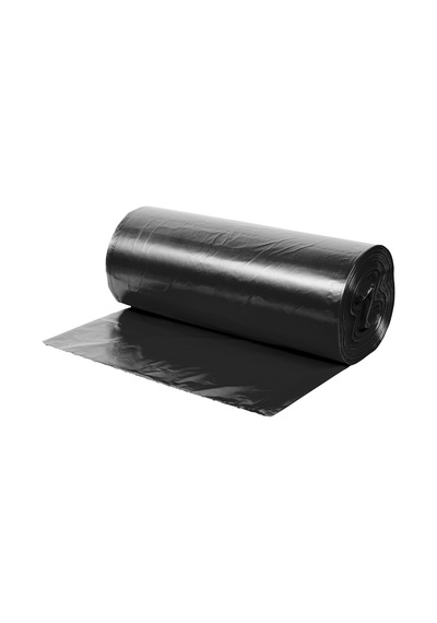 Endüstriyel Jumbo Boy Siyah Çöp Torbası Poşeti - 700 Gr. - 90 Litre - 80 X 110 Cm / 10 Adetlik 3 Rulo