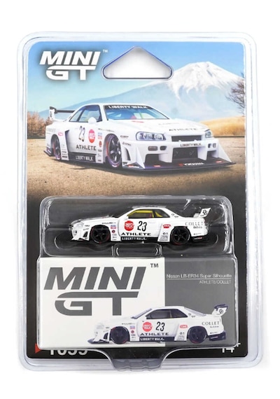Mini Gt Mini Gt 1/64 Nissan Lb-er34 Super Silhouette Athlete/collet - Blister Paket Mgt01059-bl Beyaz