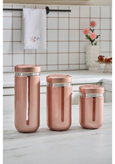 Karaca  Mastermaid Saklama Kabı Set Rosegold