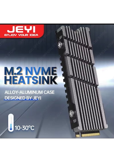 Jeyı Ssd Soğutucu 2280 M.2 Nvme Radyatör Magnezyum+alüminyum İ002