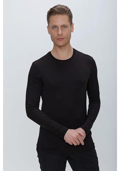 Efor Ts 842 Siyah Spor T-shirt Siyah