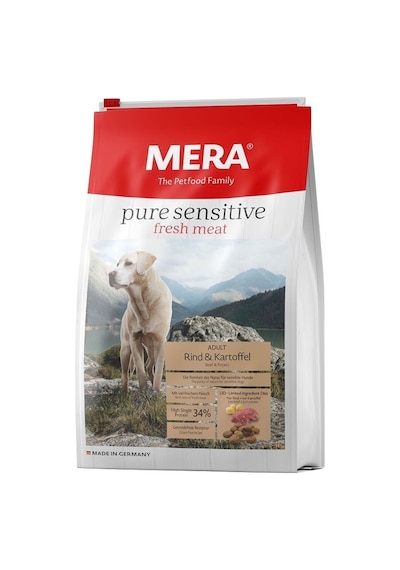 Mera Pure Sensitive Biftekli Patatesli Tahılsız Hipoalerjenik Yetişkin Köpek Maması 12500 G