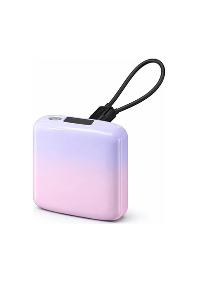 10000 Mah Powerbank Hızlı Şarj Destekli Taşınabilir Şarj Cihazı Çok Renkli