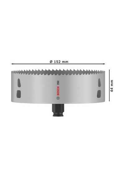 Delik Açma Testeresi, 152 Mm Uzunlukta