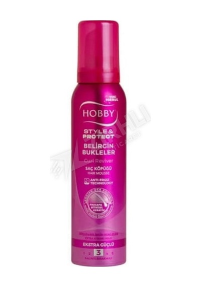 5 Adet Hobby Saç Köpüğü Belirgin Bukleler 150 Ml