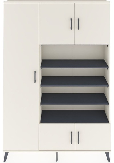 Arges Dolap 10 Raflı 5 Kapaklı 132x30x195 Aytaşı-aytaşı/antrasit Aytaşı Arges Dolap 10 Raflı 5 Kapaklı 132x30x195 Aytaşı-aytaşı/antrasit Aytaşı