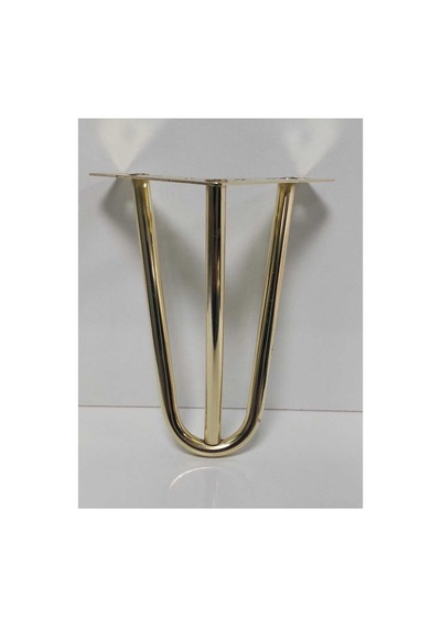 Mil Model 20 Cm Gold Metal Mobilya Ayağı Metalik