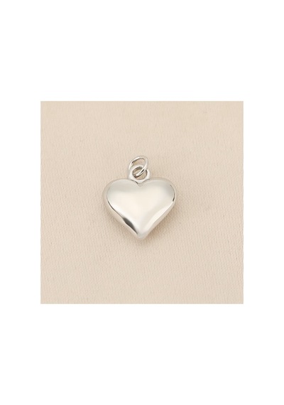 Mini Kalp Charm Gümüş Kaplama Çok Amaçlı Takı Aparatı Adet Olarak Satılmaktadır Diğer